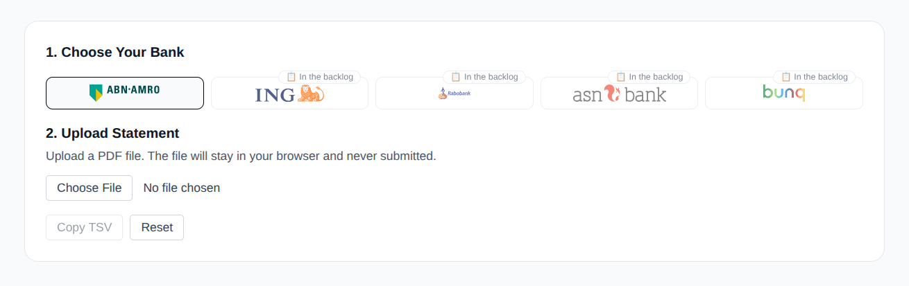 Bank Statement Parser